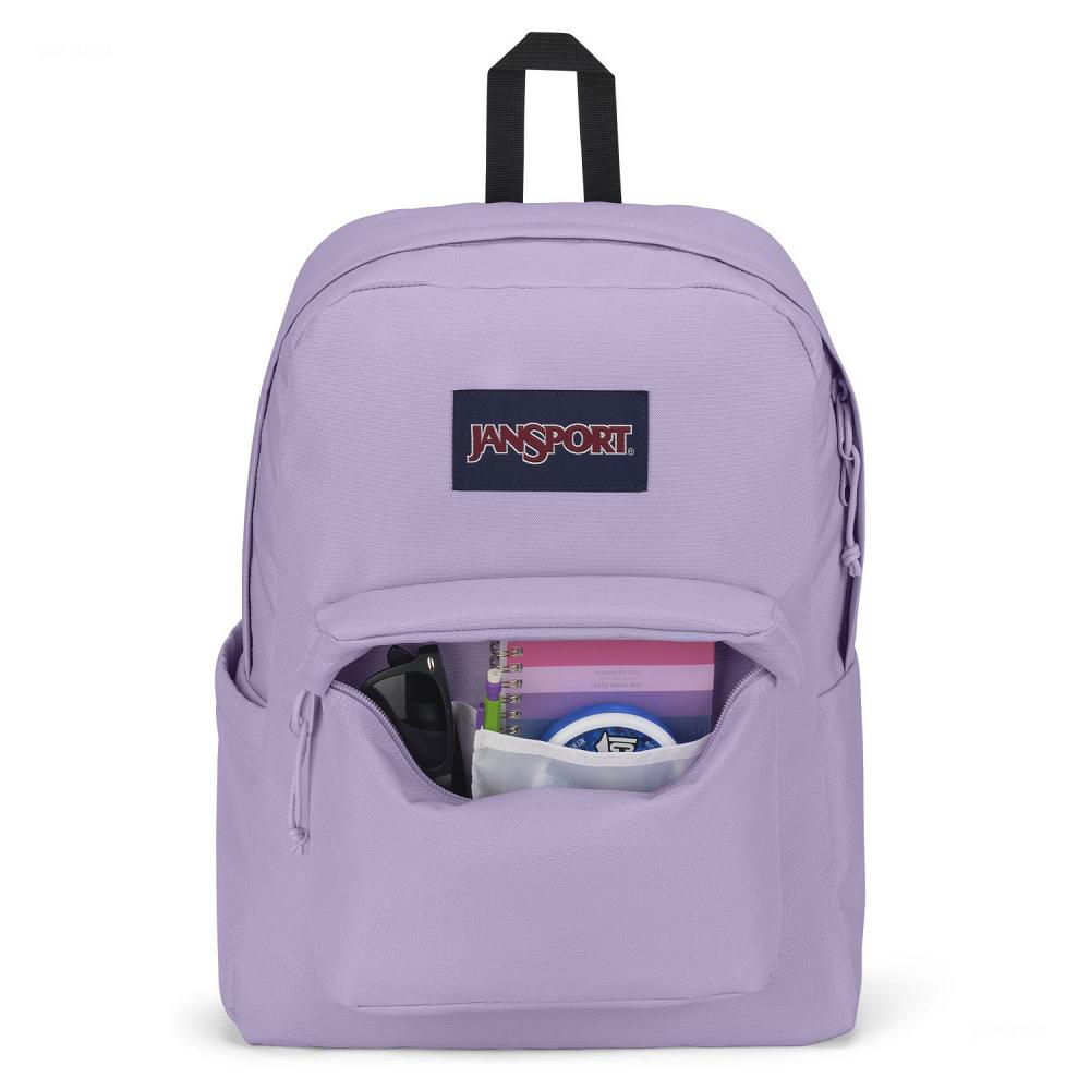 Sac à Dos Scolaire JanSport SuperBreak? Plus Violette | CJH-33628807